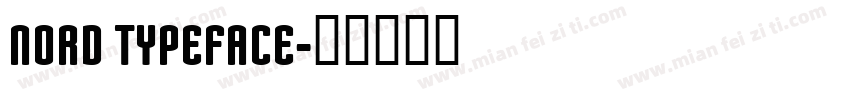 NORD TYPEFACE字体转换